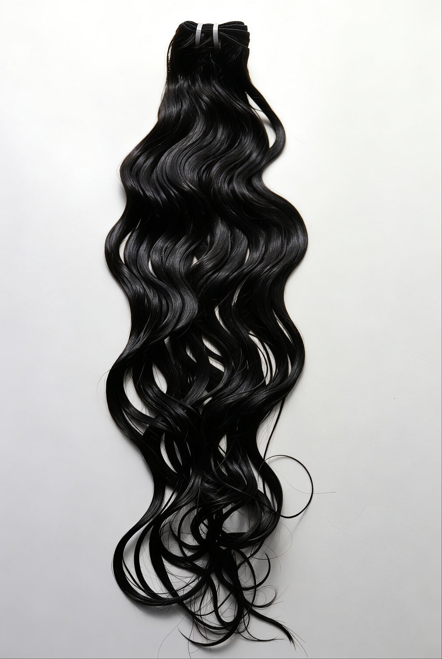 Raw Indian Natural Brown Wavy Hair weft